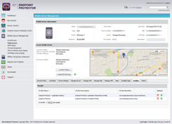 My Endpoint Protector Mobile Device Management - Manage Device Profile for iOS My Endpoint Protector Mobile Device Management - Manage Device Profile for iOS